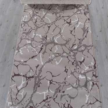 Ковер F389 - GRAY - Дорожка - коллекция SILVER