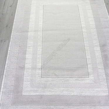 Ковер F040AC - GREY / WHITE - Прямоугольник - коллекция SIROCCO